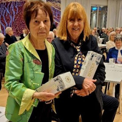 Åsa & Ulla håller föreläsning på Konst och bruksglasföreningen 23 januari 2026 på PM & vänner