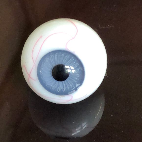 Titel: Sj&auml;lvportr&auml;tt Brosch Glas, silver M&aring;tt: 2,5 cm Anna Carlgren